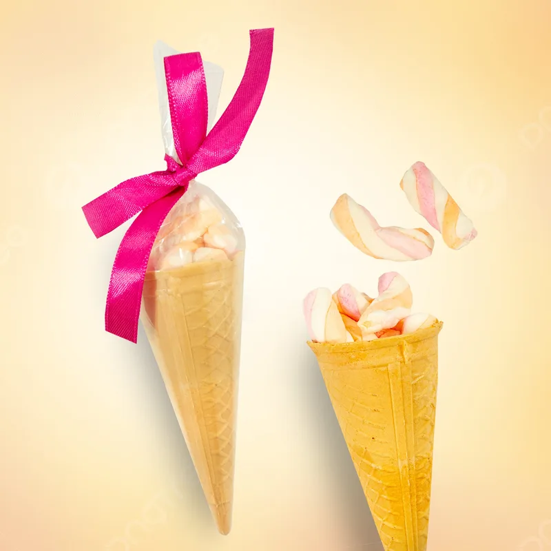 Cone Marshmallows (Pack of 10), handmade by Chocolate Circle