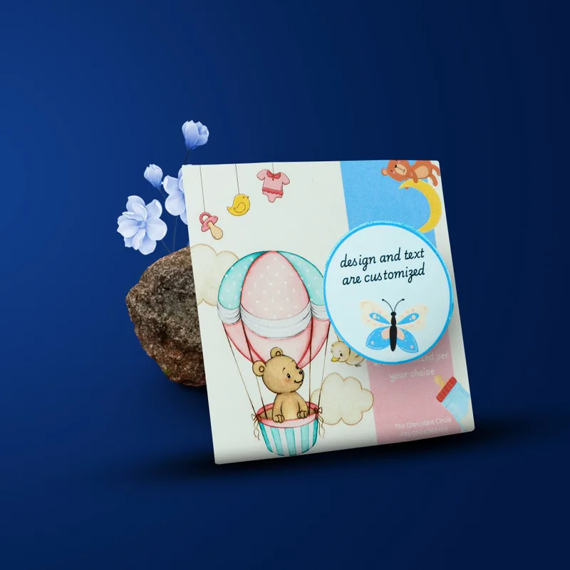 Mini Cards w Disc Chocolate (Pack of 30), handmade by Chocolate Circle
