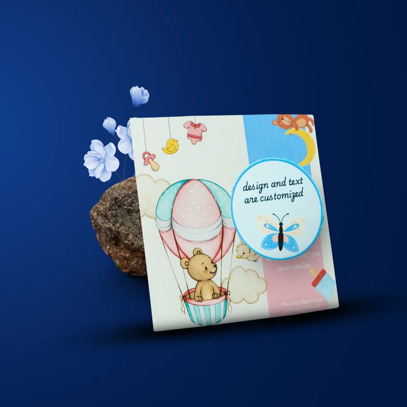 Mini Cards w Disc Chocolate (Pack of 30), handmade by Chocolate Circle